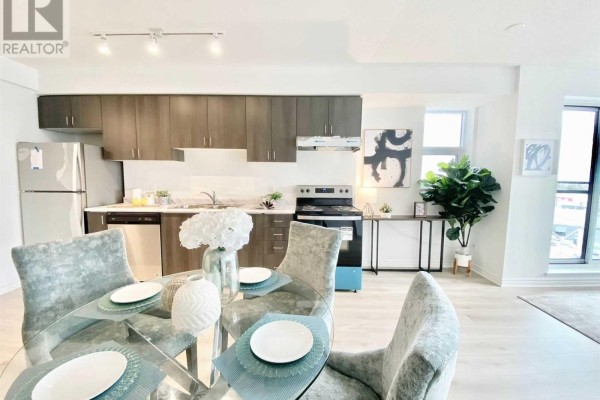 Kitchen - 615 - 1 Falaise Road, Toronto, ON M1E3B6 Photo 3