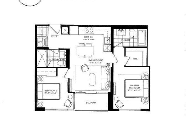 Kitchen - 623 - 4010 Eglinton Avenue W, Toronto, ON M9A4M2 Photo 2