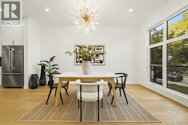 Dining room - 645 36 Street Sw, Calgary, AB T3C1R1 Photo 2