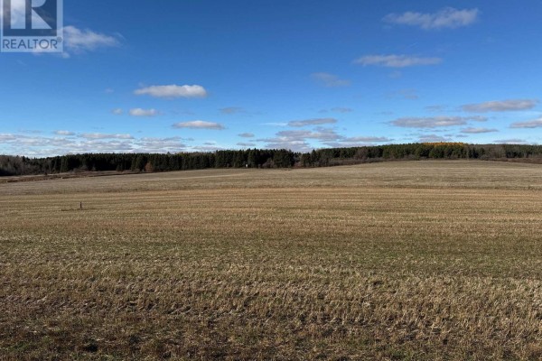 Expansive view across harvested farm fields with a line of trees on the horizon. - 6641 Seventh Line, Centre Wellington