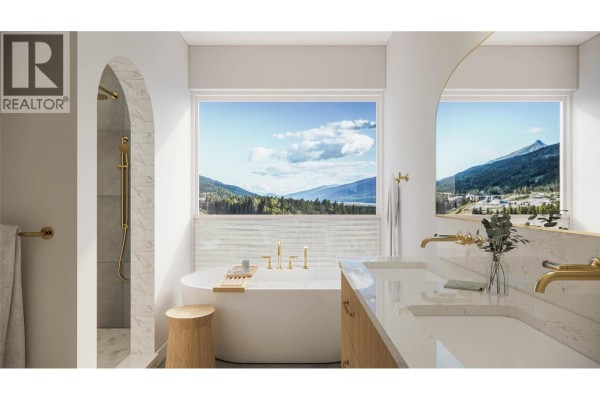 Full ensuite bathroom - 7 Benchlands Townhomes, Revelstoke, BC V0E2S1 Photo 5