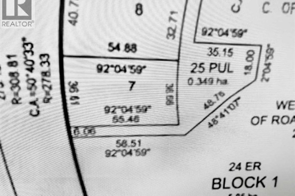 Official survey plan for Amity Beach subdivision in Lac La Biche County. - 7 Campsite Road, Rural Lac La Biche County