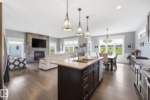 Dining room - 70 26409 Tp 532a, Rural Parkland County, AB T7X4M1 Photo 2