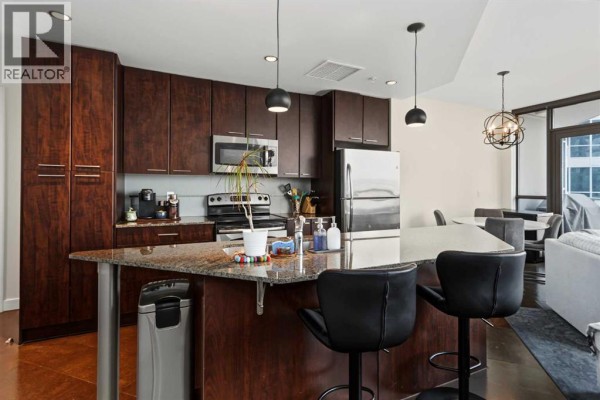 Dining room - 705, 220 12 Avenue Se, Calgary, AB T2G0R5 Photo 5