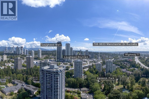 706 9633 Manchester Drive, Burnaby, BC V3N4Y9 Photo 2