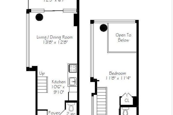 Kitchen - 721 - 77 Shuter Street, Toronto, ON M5B0B8 Photo 2