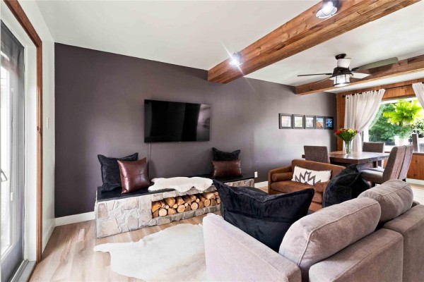 Living room/Dining room - 734 Clandeboye Avenue, Selkirk, MB R1A0Y2 Photo 2