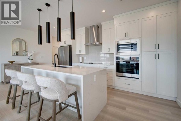 Dining room - 7408, 1802 Mahogany Boulevard Se, Calgary, AB T3M4A5 Photo 3