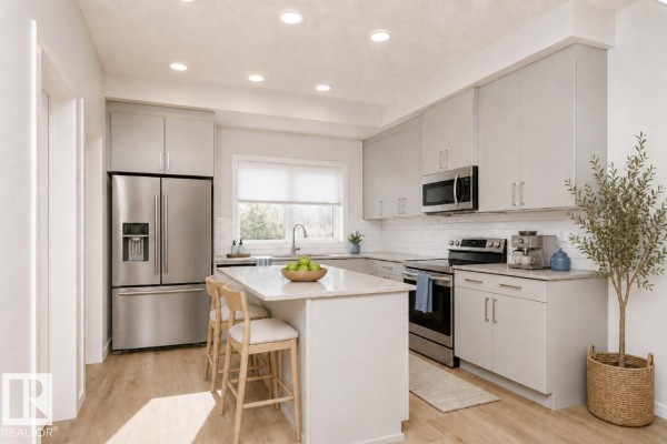 Kitchen - 7468 Klapstein Cr Sw, Edmonton, AB T6W5N8 Photo 2