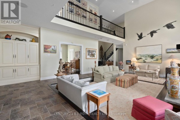 Floor plan with multiple levels of the residential property. - 75 Marine Drive, Innisfil