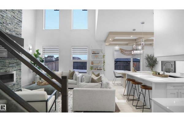 Kitchen - 7520 174 Av Nw, Edmonton, AB T5Z0J7 Photo 3
