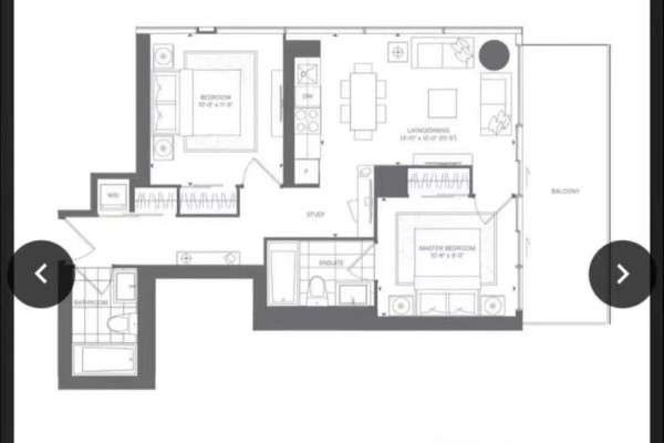 Kitchen - 802 - 3 Gloucester Street, Toronto, ON M4Y0C6 Photo 3