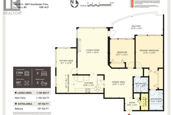 803 6611 Southoaks Crescent, Burnaby, BC V5E4L5 Photo 5