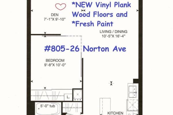 805 - 26 Norton Avenue, Toronto, ON, photo 3