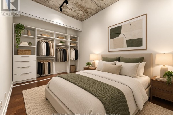 Bedroom 2 - 807 - 10 Morrison Street, Toronto, ON M5V2T8 Photo 5