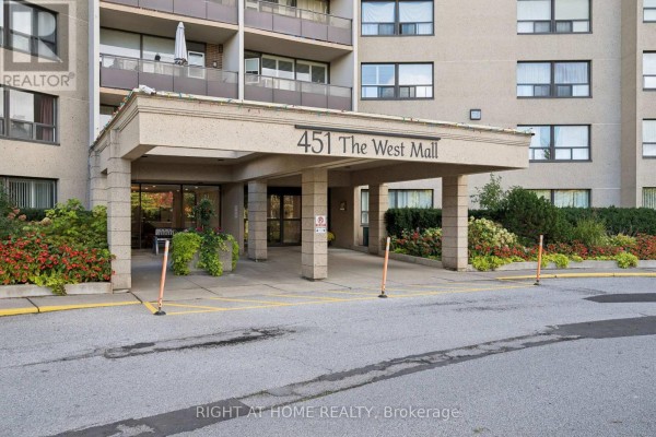 Bedroom 2 - 807 - 451 The West Mall, Toronto, ON M9C1G1 Photo 2
