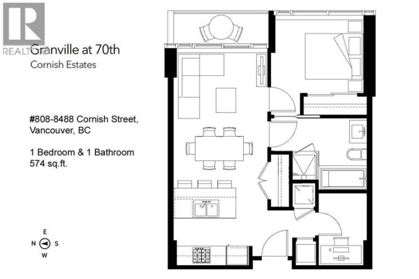 808 8488 Cornish Street, Vancouver