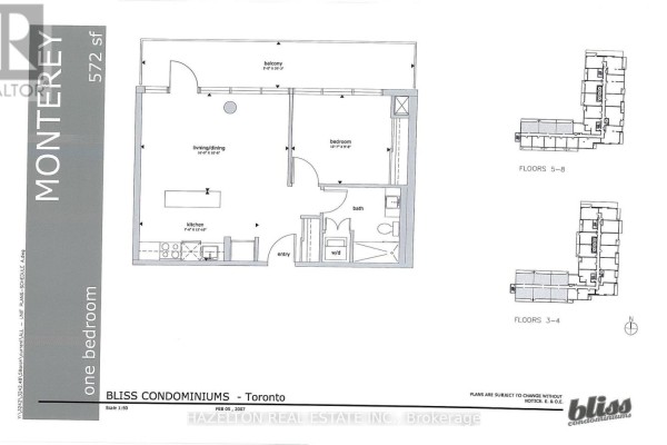 Living room - 811 - 55 East Liberty Street, Toronto, ON M6K3R6 Photo 2