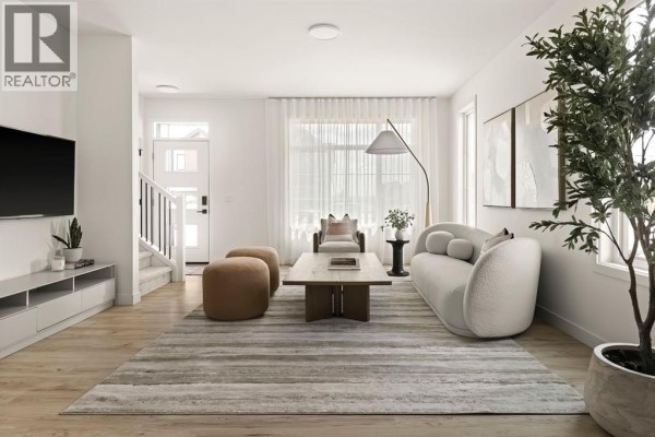 Living room - 815 Sora Boulevard Se, Calgary, AB T3S0M7 Photo 2