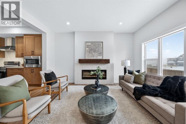 Living room - 82 Albright Rise, Rural Rocky View County, AB T3Z0L9 Photo 3
