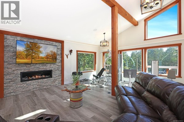 Family room - 8400 Owl Cres, Denman Island, BC V0R1T0 Photo 4