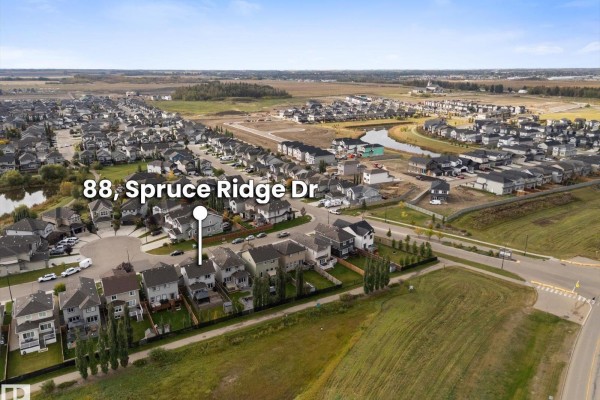 Primary Bedroom - 88 Spruce Ridge Dr, Spruce Grove, AB T7X0S5 Photo 4