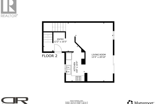 Foyer - 8836 101 Avenue, Fort St  John, BC V1J5G2 Photo 3