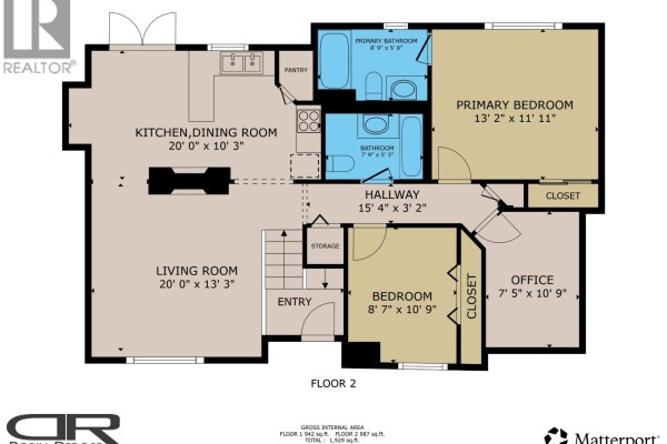 Primary Bedroom - 8931 115 Avenue, Fort St  John, BC V1J6J3 Photo 4