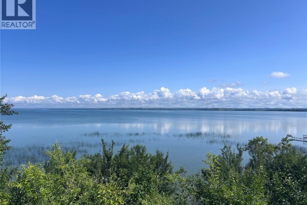 Panoramic view of the lake with greenery in the foreground - 9 Kilcare Drive, Jackfish Lake