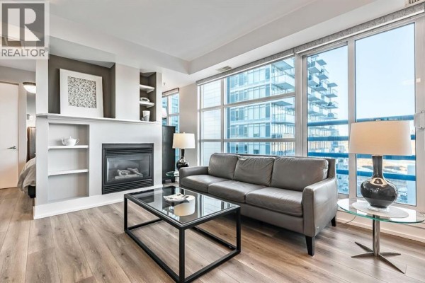 Dining room - 902, 205 Riverfront Avenue Sw, Calgary, AB T2P5K4 Photo 3