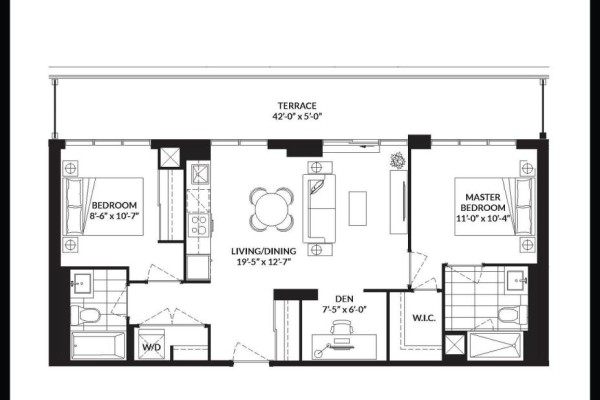 Primary Bedroom - 905 - 2300 St. Clair Avenue W, Toronto, ON M6N1K8 Photo 3