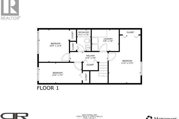 Bedroom 3 - 9114 86 Street, Fort St  John, BC V1J4M8 Photo 5