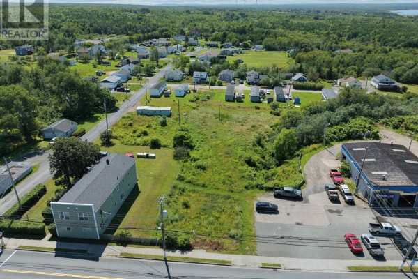 Aerial view of parking area on Mitchell Ave, highlighting vehicles and property lines. - 94 Mitchell Ave Dominion Land, Dominion