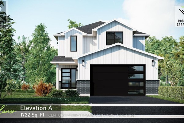 Floor plans for a two-story house showing main, basement, and second floors with room dimensions. - 99 Victoria Avenue E, South Huron