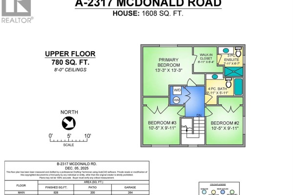 Bedroom - A 2317 Mcdonald Rd, Comox, BC V9M0C8 Photo 5