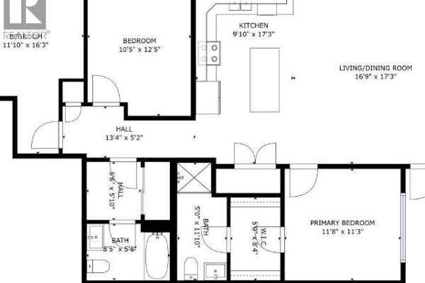 4pc Bathroom - B2-6900 Burnaby Street, Powell River, BC V8A1Y9 Photo 4