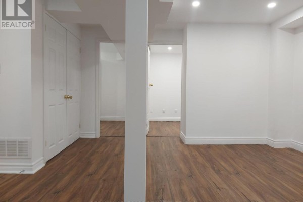 Additional view of the basement with open space and closet access - Bsmt - 40 Gray Crescent, Richmond Hill
