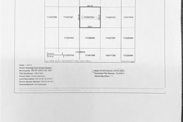 Gierl Land, Leroy Rm No  339, SK S0K2P0 Photo 5