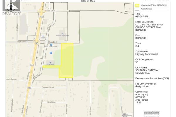Lot 2 Chew Road, Quesnel, BC, photo 3