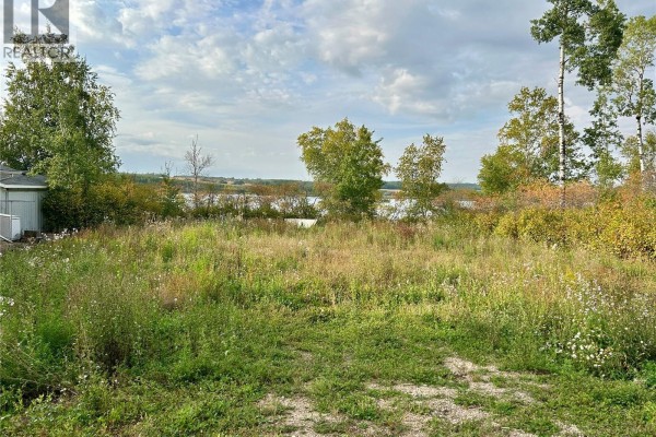 Autumn landscape of Lot 4 with trees and lake, residential buildings in the distance - Lot 4 Dixon View, Invergordon Rm No  430