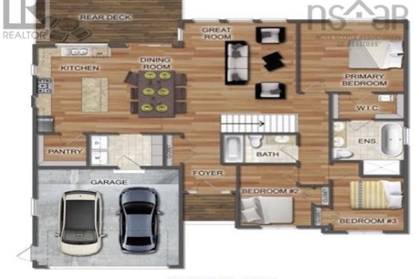 Great room - Lot 444 Everwood Avenue, Hammonds Plains, NS B3Z0J6 Photo 2