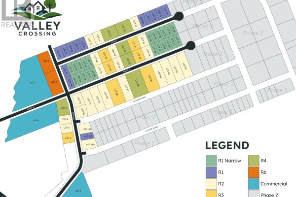 Lots and Land for sale at Lot 57- R1 N Valley Crossing Subdivison, Charlottetown, PE - MLS® E0UGQq