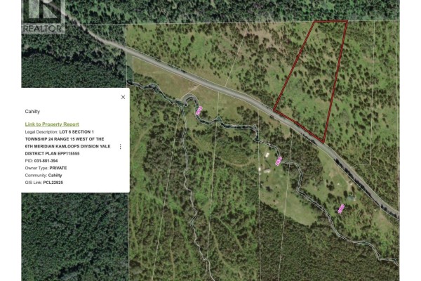 Lot 6 Fadear Creek Road, Kamloops, BC, photo 2