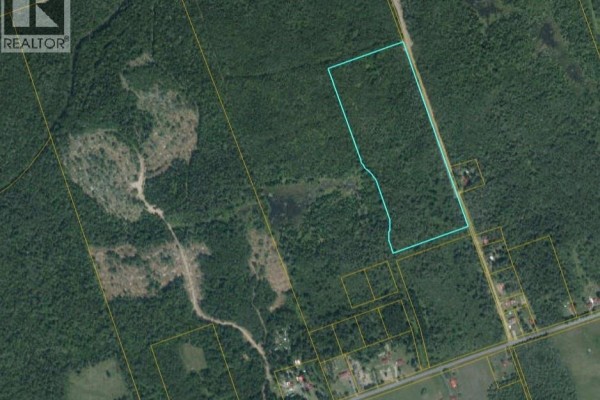 Aerial perspective of the region showing Lot Arthur Symes Lane and surrounding agricultural land. - Lot Arthur Symes Lane, Beersville