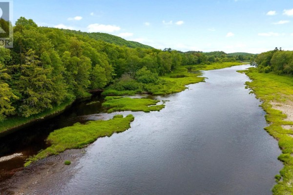 Panoramic view of a winding river with green banks and surrounding hills in the background. - Lot Lead Mines Road, Glenelg