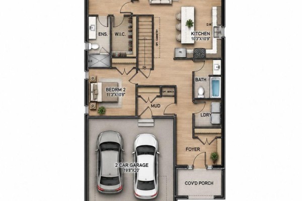 Dining room - Lot#100 - 60 Allister Drive, Middlesex Centre, ON N0L1R0 Photo 2