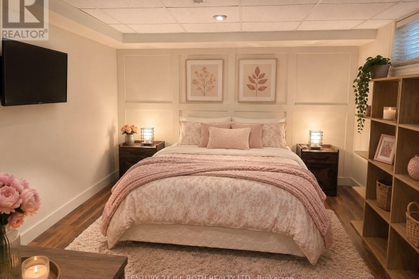 Lower Level Bedroom - 105 Chieftain Crescent, Barrie, ON L4N6J2 Photo 4
