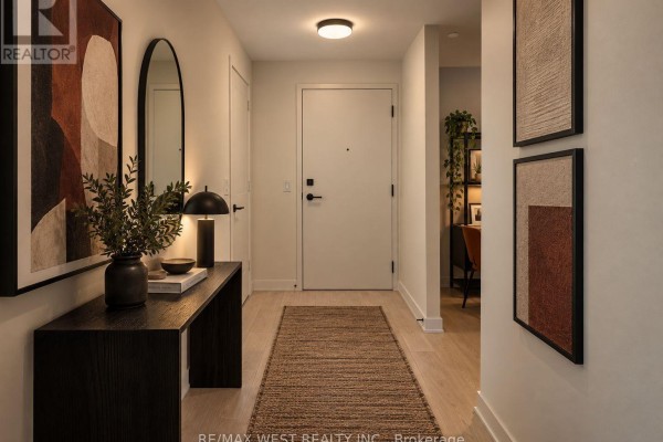 Primary Bedroom - N808 - 35 Rolling Mills Road, Toronto, ON M5A0V6 Photo 3
