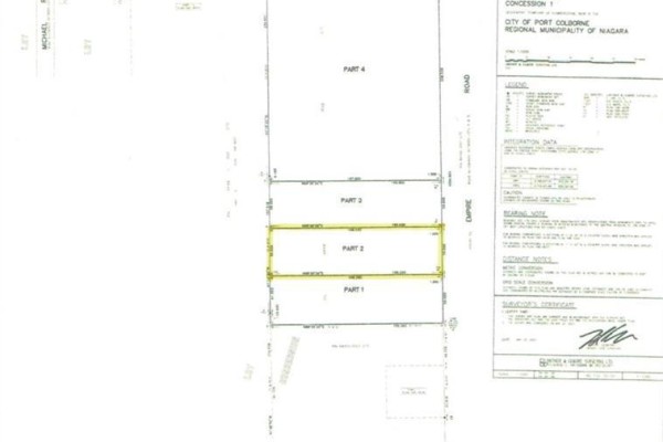 Lots and Land for sale at Part Two Empire Road, Port Colborne, ON - MLS® S3DeBT