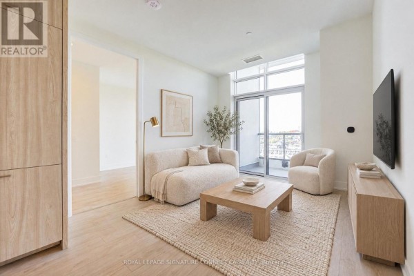 Living room - Ph12 - 858 Dupont Street, Toronto, ON M6G0C1 Photo 3